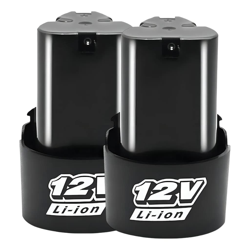 Kit 2 Bateria Universal Lítio 12v 1.3aH Lixadeira Parafusadeira