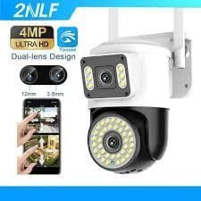 Câmera Segurança Yoosee Wifi 1080p 2mp Câmera Dupla- It·blue Branco/preto