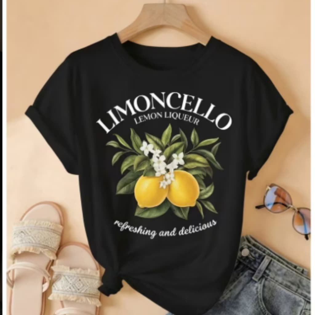 Camisa Feminina camiseta 100% algodão Gola Redonda Manga Curta modelo feminino moda verão