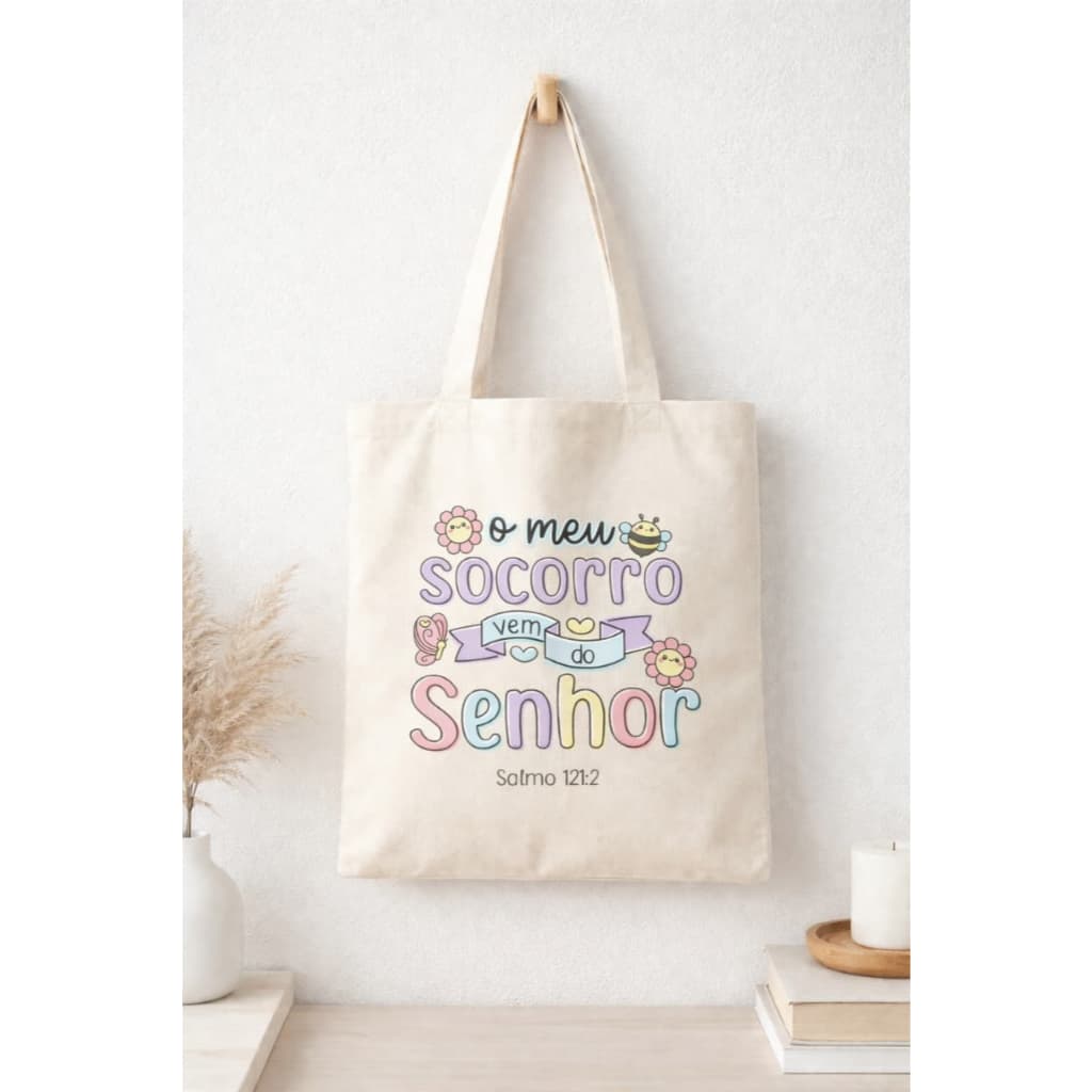 Bolsa Ecologica - Ecobag Personalizada Frases Cristãs
