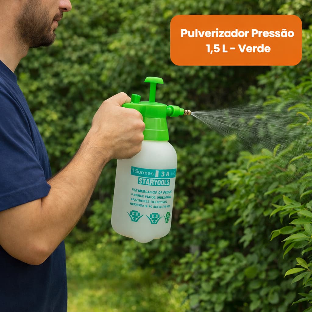 💧 Pulverizador de Pressão 1,5 Litros | Pulverizador Manual para Jardinagem | Grande Capacidade e Alta Resistência 🌿