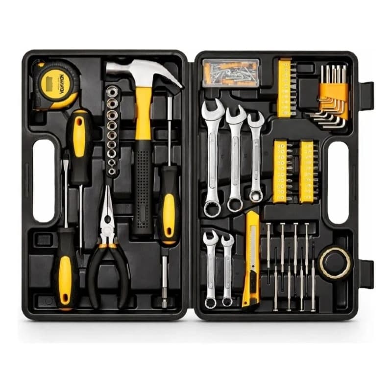 Kit Jogo de Ferramentas Bomvink Mateta 148 Peças – Completo, prático e indispensável!