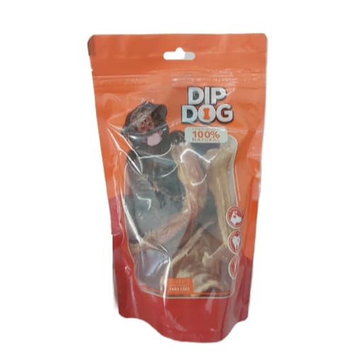 Petisco Mix Taqueia, Esofago, Tendao E Bexiga Desidratados Dip-dog Escolha a quantidade