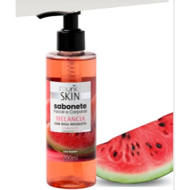 Sabonete Líquido Muriel Skin Facial e Corporal Limpeza Suave Pele Macia e Refrescante