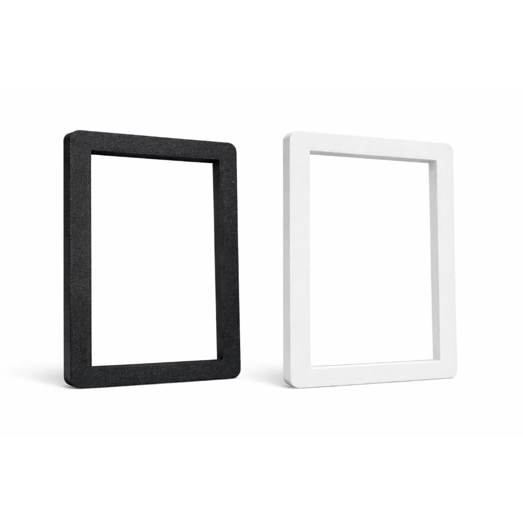 Moldura Para Interruptor Inteligente Compatível Com Painel Touch Preto Ou Branco Acabamento Decorativo