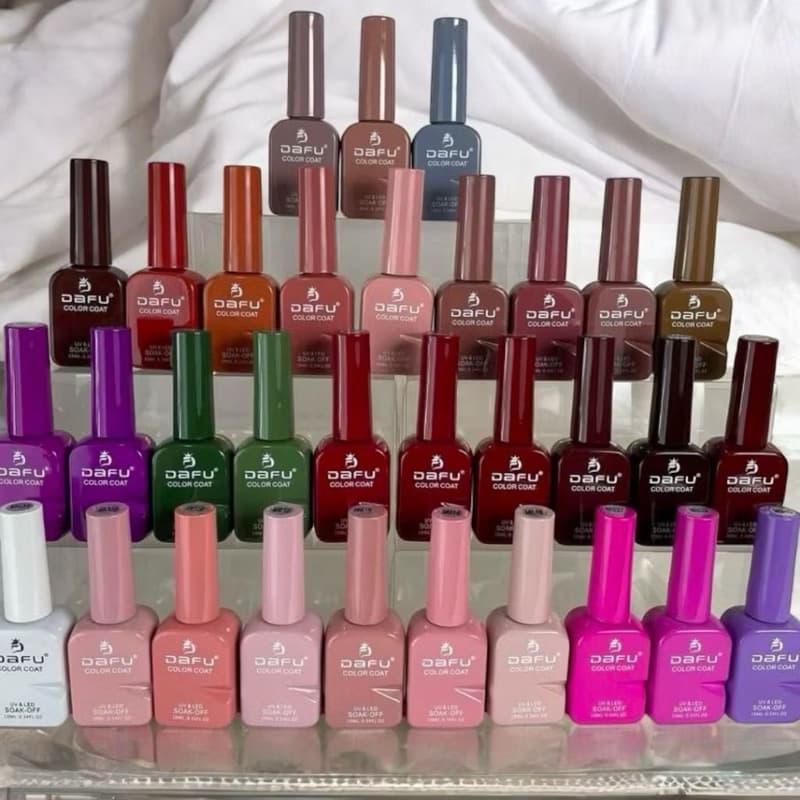 Kit Esmaltes Gel Dafu/ Escolha seu Kit/Cores Atuais e vibrantes
