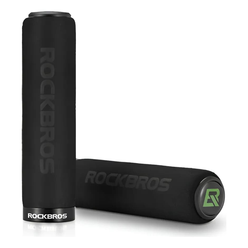 Manoplas Punho Rockbros Bt1001 Bike Preto - Com Anel E Trava
