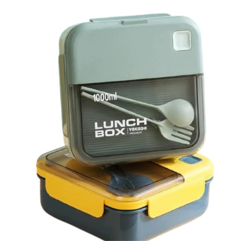 MARMITA TAMPA COM TRAVA LUNCH BOX 1000ML