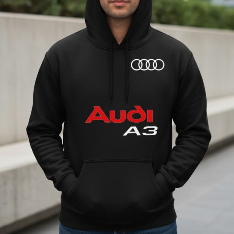 Blusa De Moletom Audi A3  Canguru Super Quente