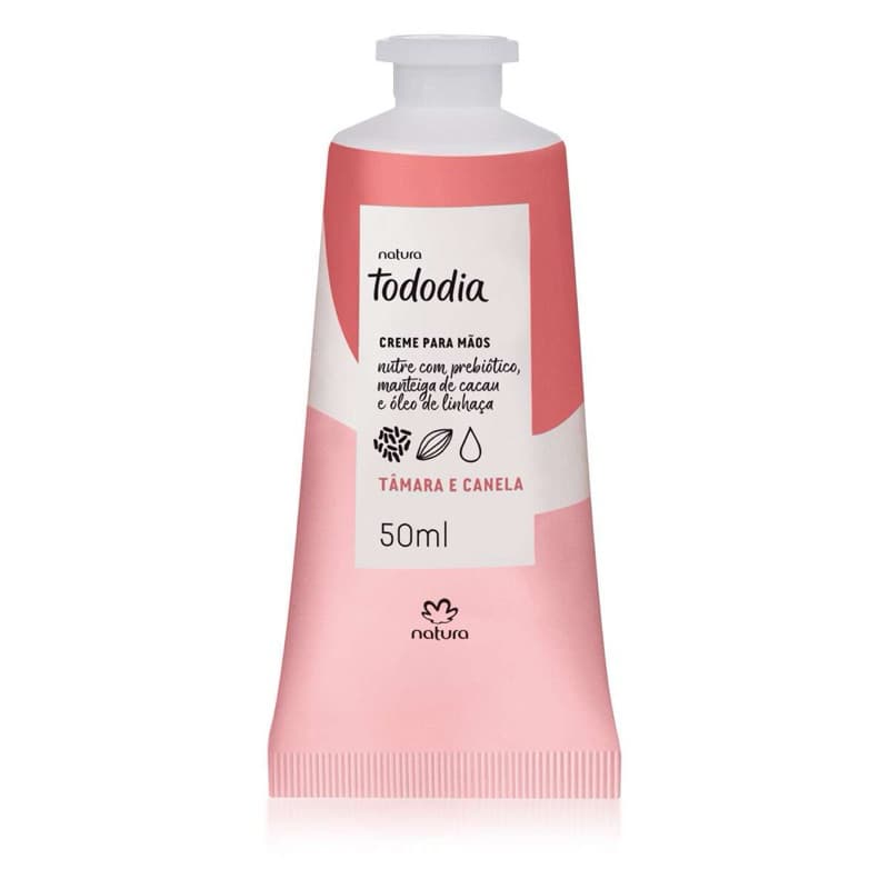Creme Nutritivo para Mãos Natura Todo Dia 50ml Hidratação Intensa