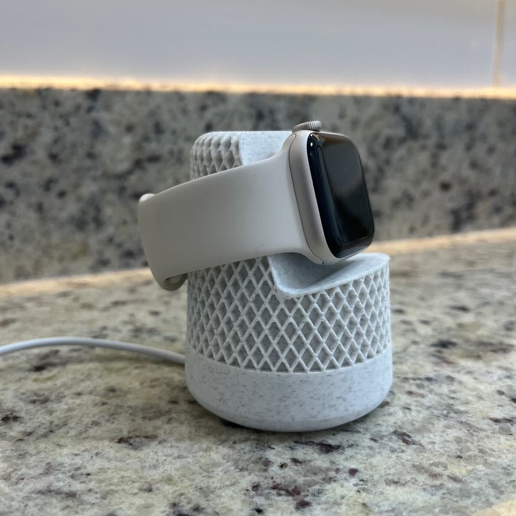Suporte para Carregador Apple Watch – Base Organizadora para Carregamento por Indução | Impressão 3D