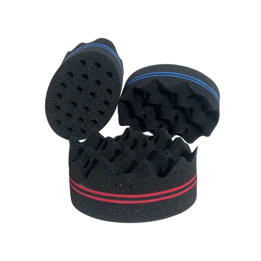 Esponja Nudred Profissional Dupla Oval p/ Cabelos Afro