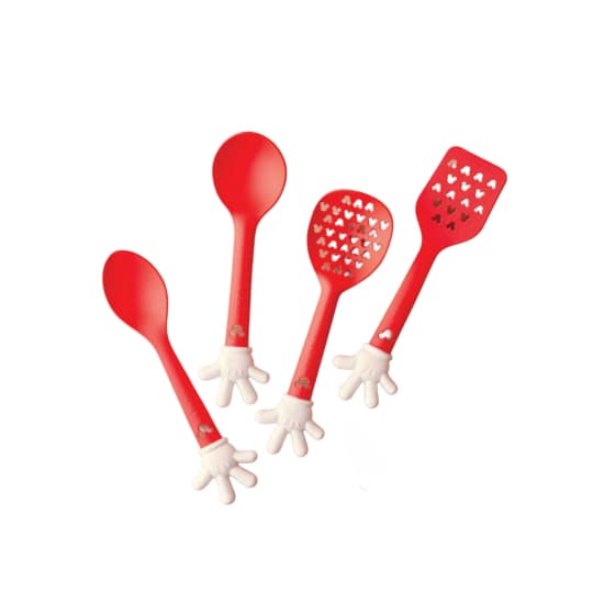 Avon Kit 4 Escumadeiras Colheres Mickey Minnie Disney