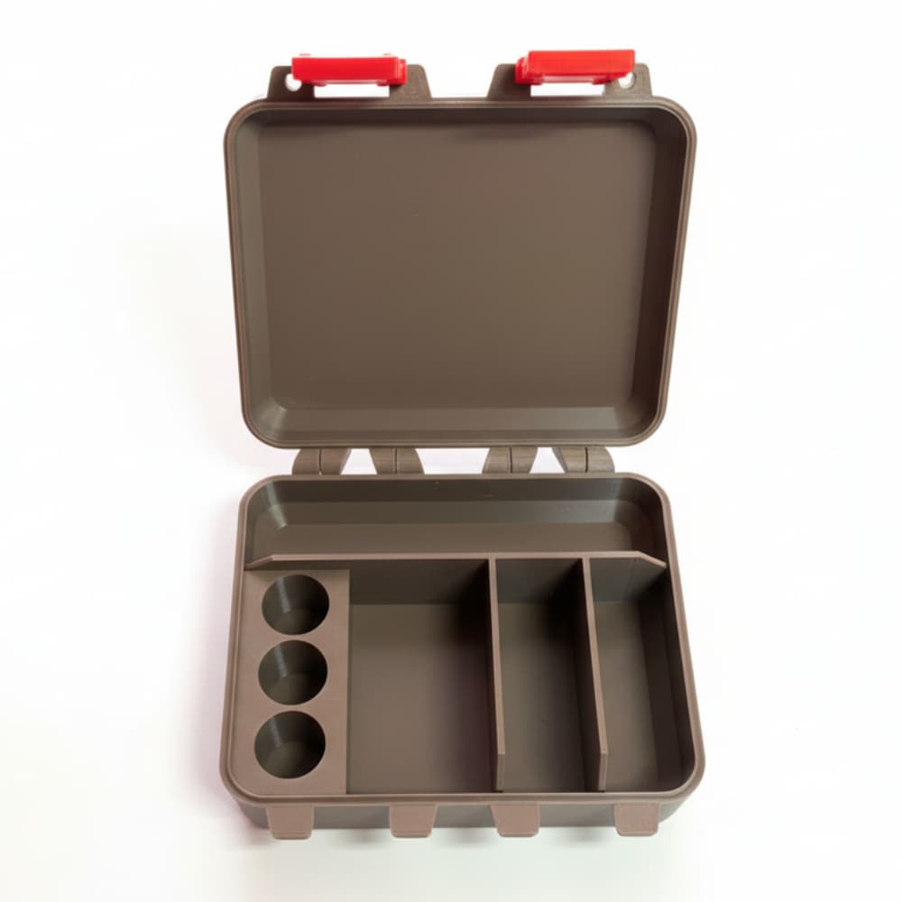 Case Organizadora Portátil com Divisórias | Estojo Multiuso para Itens Essenciais | Compacta e Resistente ideal para TRT