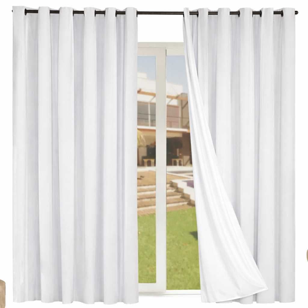 CORTINA BLACKOUT PVC AVESSO BRANCO 3.00L X 2,30A
