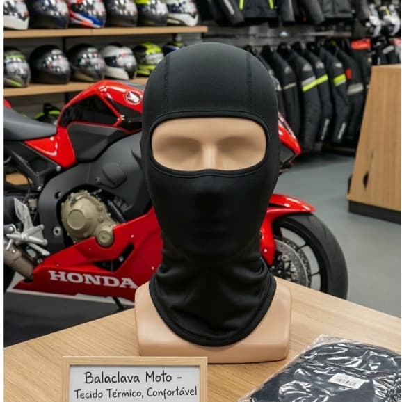 Kit 2 Capuz Balaclava Motociclista Máscara Proteção solar UV50 Respirável
