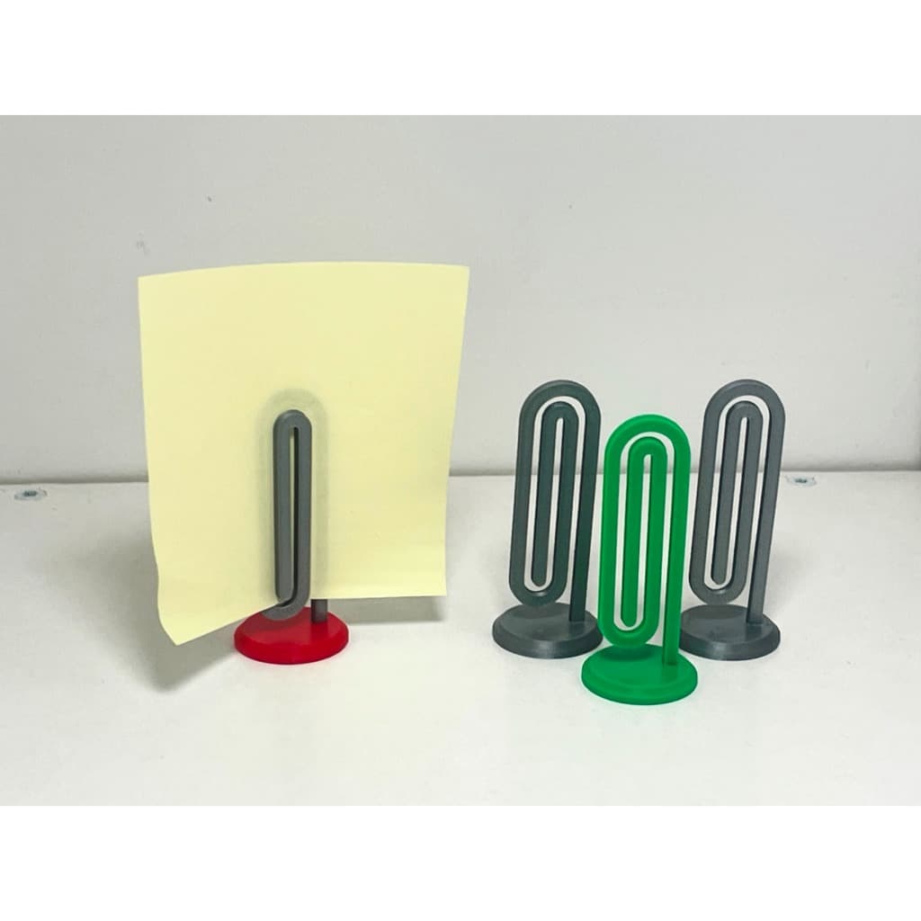 Clipes Porta-Recados em Formato Elegante e Funcional