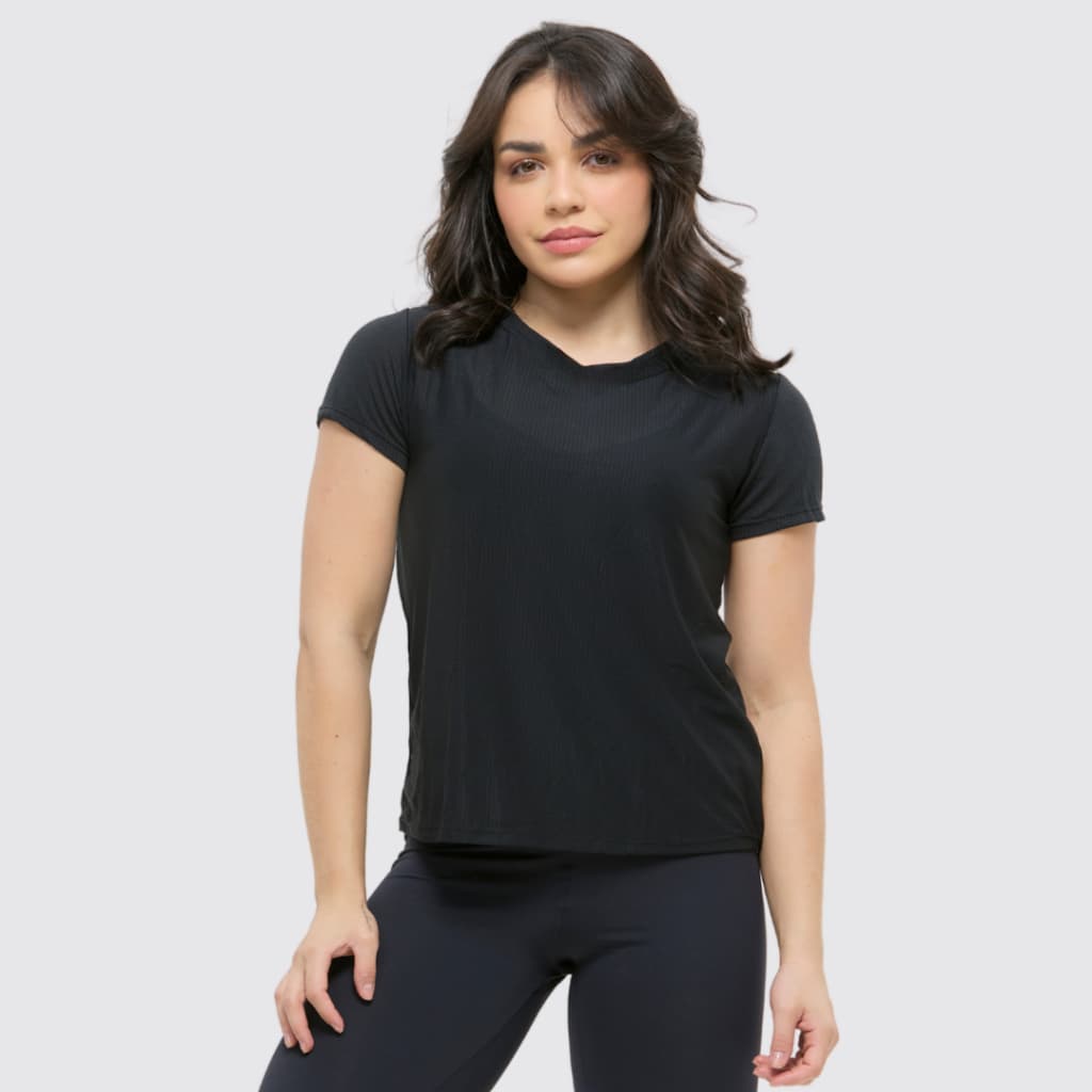 Blusa academia feminina camisa dry fit camiseta baby look fitness