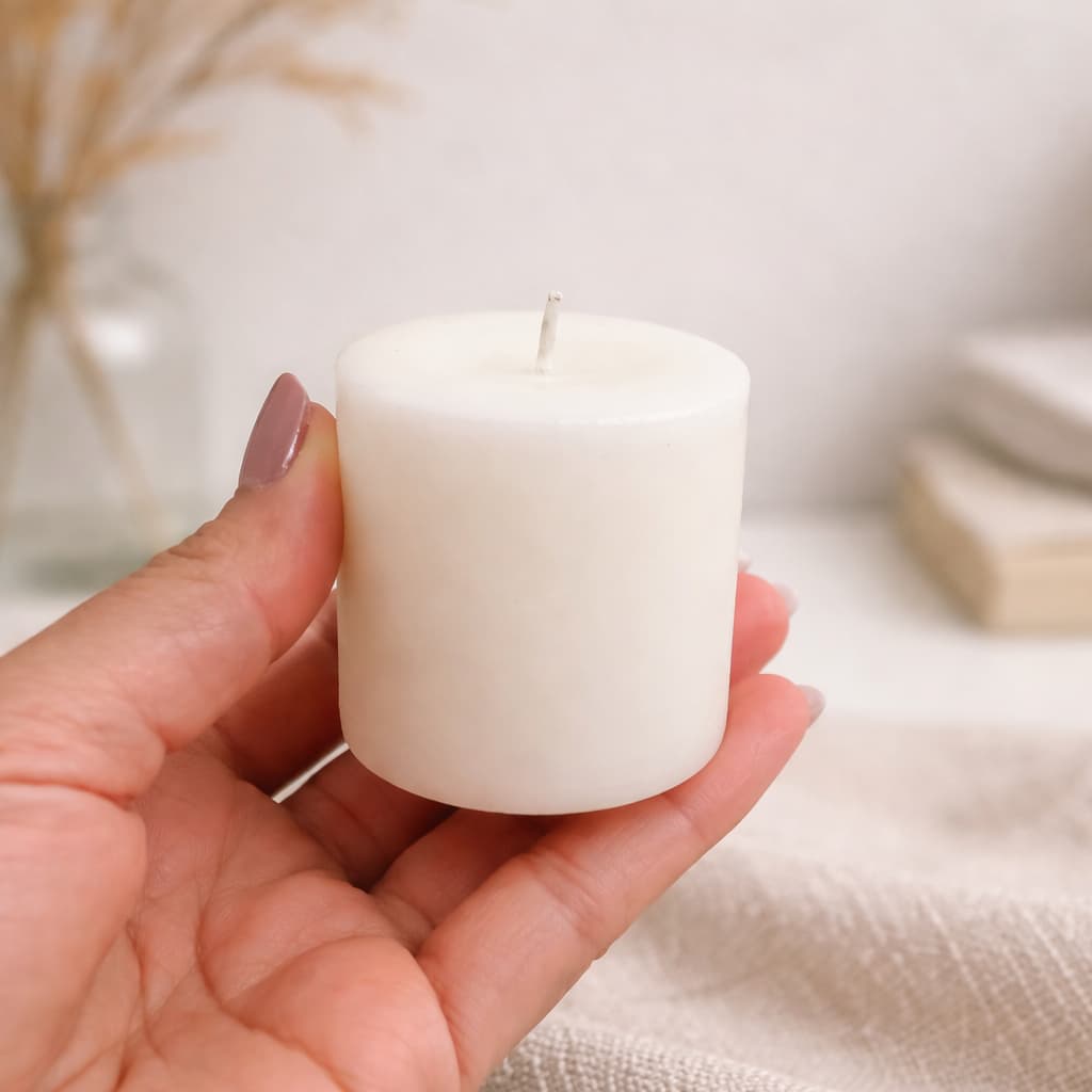 Kit com 3 Velas Aromáticas de Citronela – Repelente Artesanal com Aroma Refrescante (80g Cada)