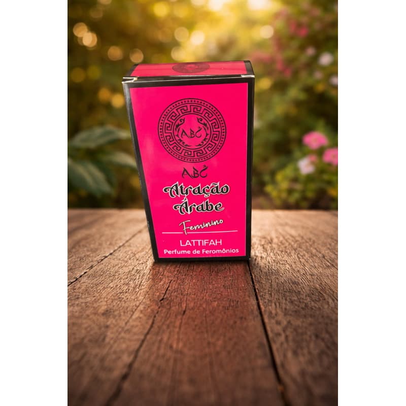 perfume Feminino Atração Árabe Aroma intenso e duradouro