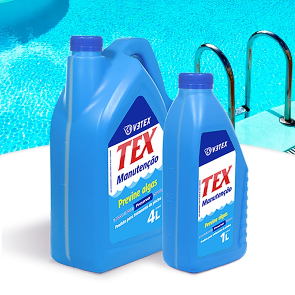 Prevenção de Algas Água Verde Manutenção Tex Limpeza Piscina Vetex