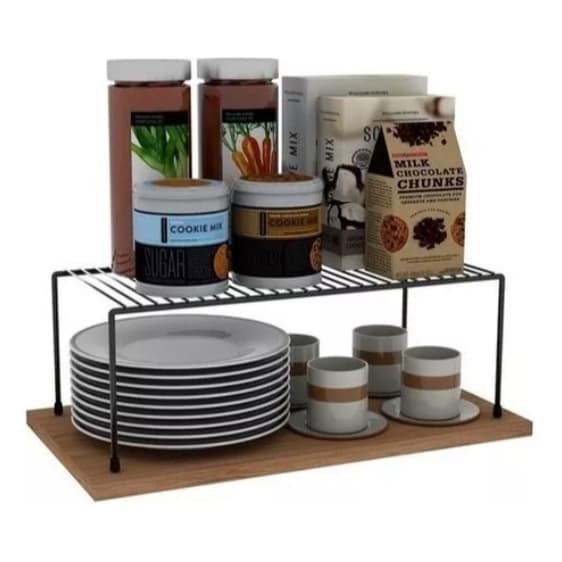 Organizador de Armário com Instalação Sem Furos, 32x20x15cm Marca Tropical