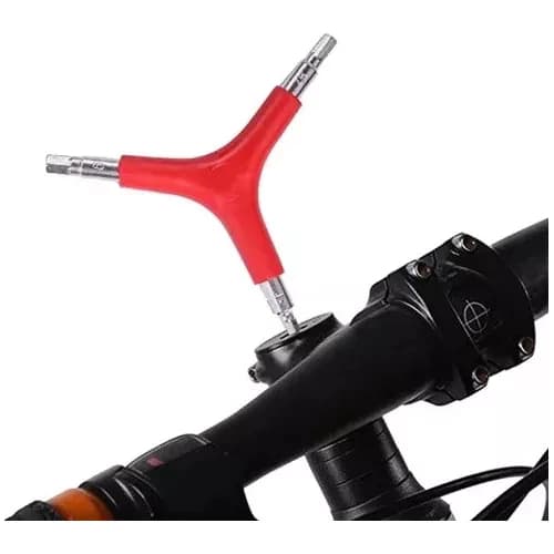 Chave Allen Y 3 Pontas 4/5/6mm Hexagonal – Ideal para Bike e Uso Geral