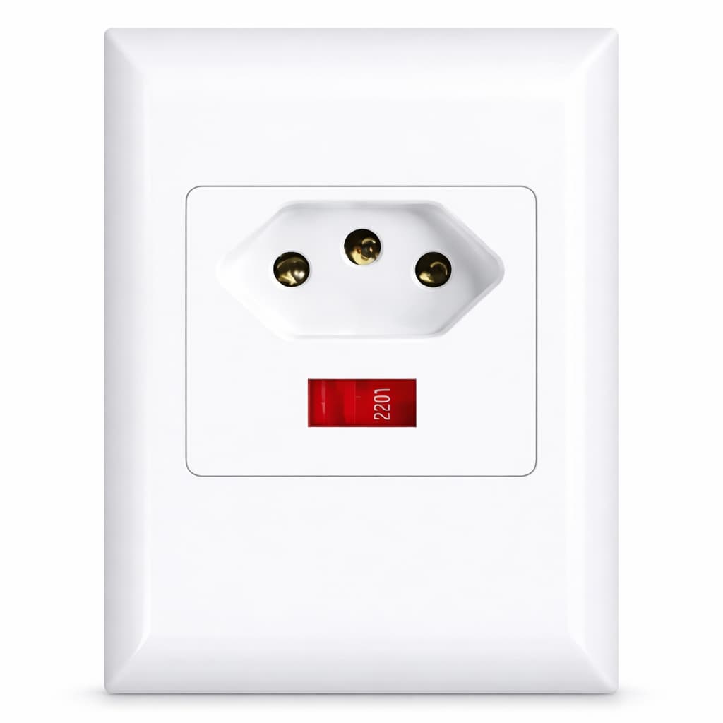 Tomada 20A Bivolt 127V/220V Alta Potência Segurança Máxima Padrão ABNT Envio Rápido Compra Segura