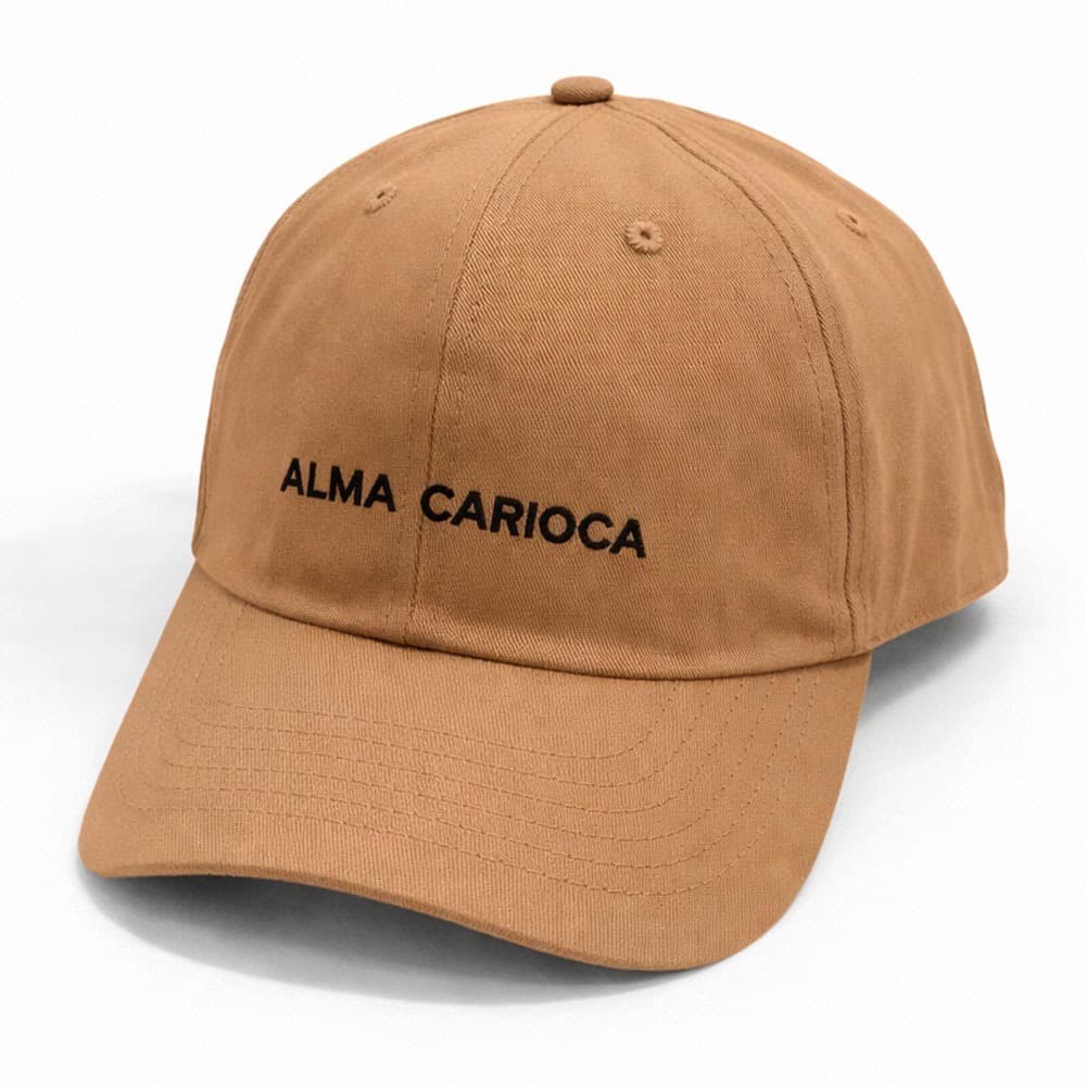 Boné Alma Carioca Frase Bordado Estilo Praia Mar Sol Rj Rio de Janeiro Presente Ano Novo Praias