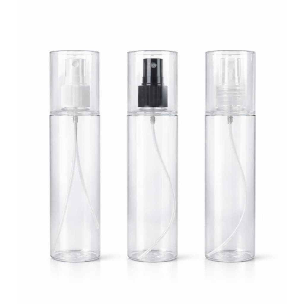 50 Frascos Pet Body Splash 200ml Com Válvula Spray Perfumes