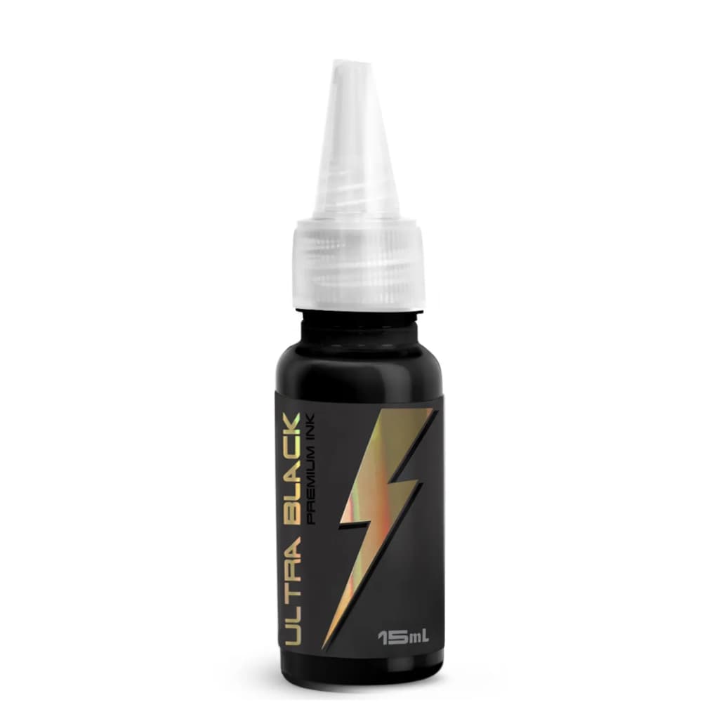 Tinta para tatuagem preta |15ML | Electric ink | Ultra Black