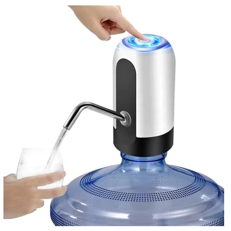 💧 Bomba Recarregável para Galão de Água – Praticidade com um Toque! 💧