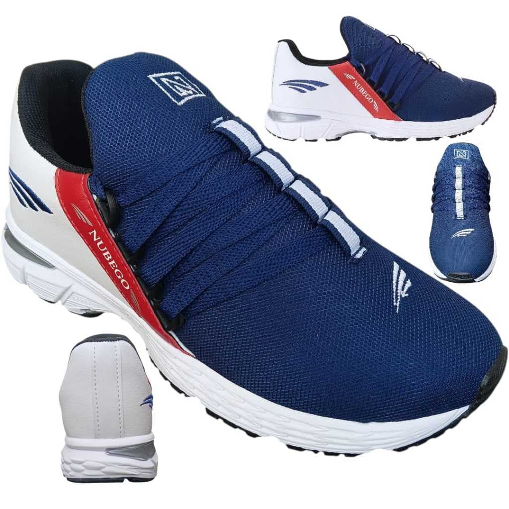 Tênis Masculino caminhadas longas com design moderno perfeito para corridas muito leve e confortável