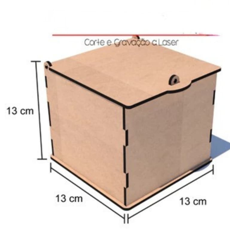 Kit 12 Caixa Em Mdf Para Caneca Porcelana