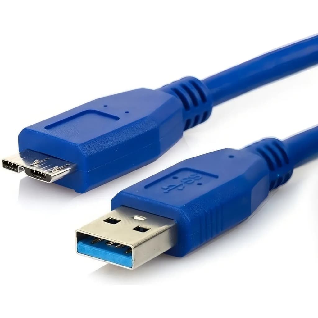 Cabo Usb 3.0 P/hd Externo Ou Case Hd X-cell Rapido Forte  - Cor Azul.