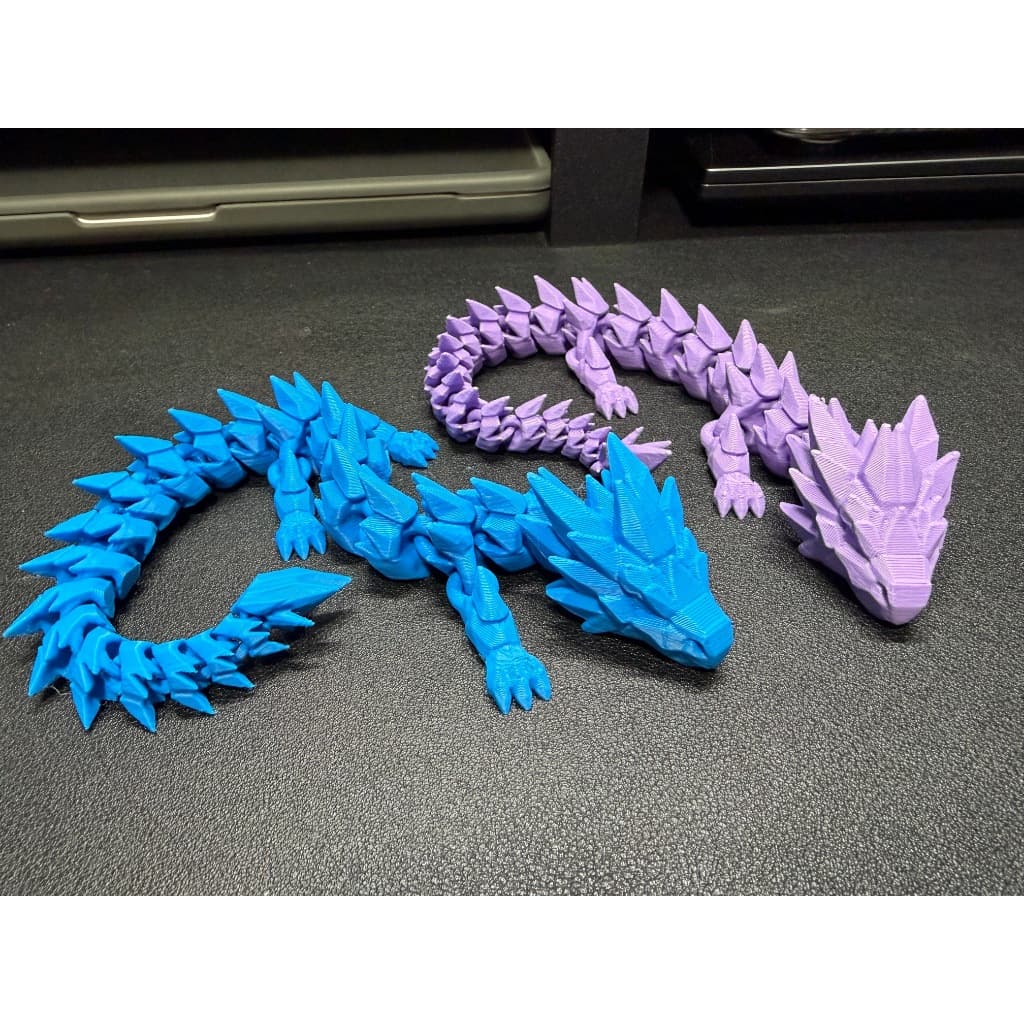 Dragão Articulado 3D Flexível | Anti-Stress Decorativo Brinquedo