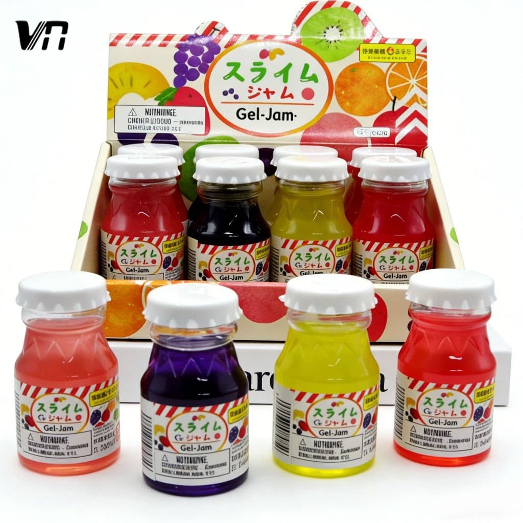Slime Clear Geleca Kit 12 Slime - Pronto para Brincar Lembrancinha e Anti-estresse