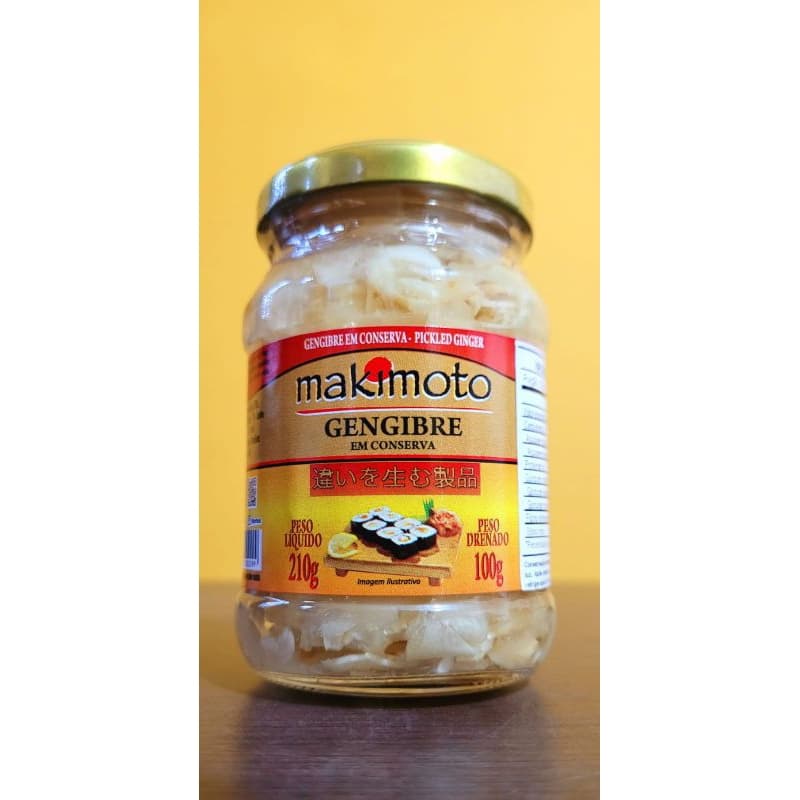 Gengibre Fatiado em Conserva Makimoto 1x210G