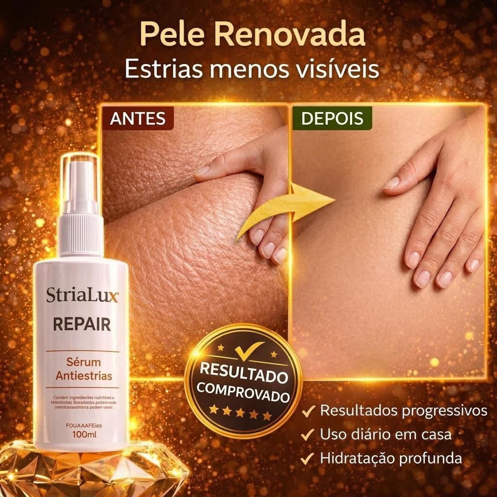 Tratamento Estrias Sérum Antiestrias Natural Premium