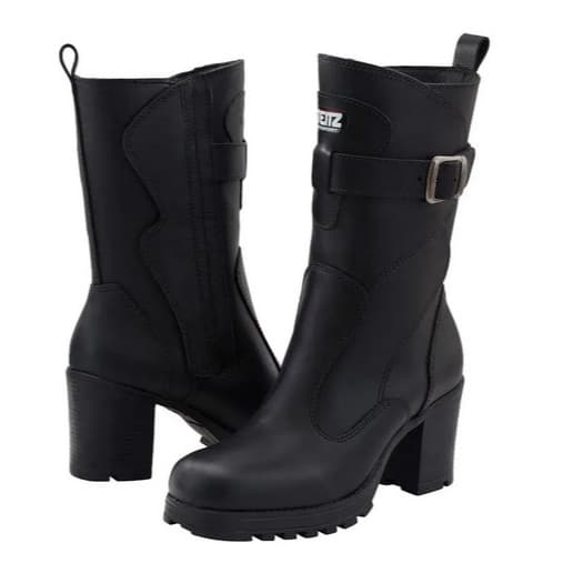 Bota Feminina Motociclista - STEITZ 1009 IMPERMEÁVEL