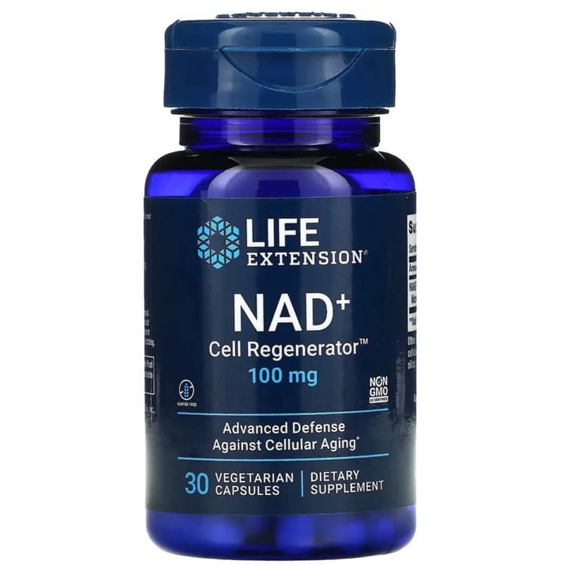 Nad + Cell regenerator 100mg - Life 30 caps - Imp EuA