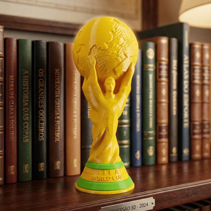 Taça Da Copa do Mundo Decoração Mesa Troféu
