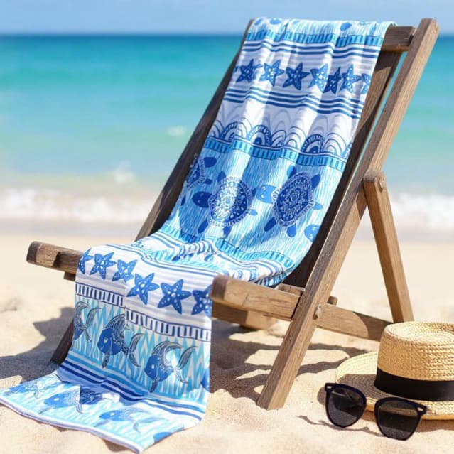 Toalha Praia Premium Grande 80x160cm Conforto e Qualidade