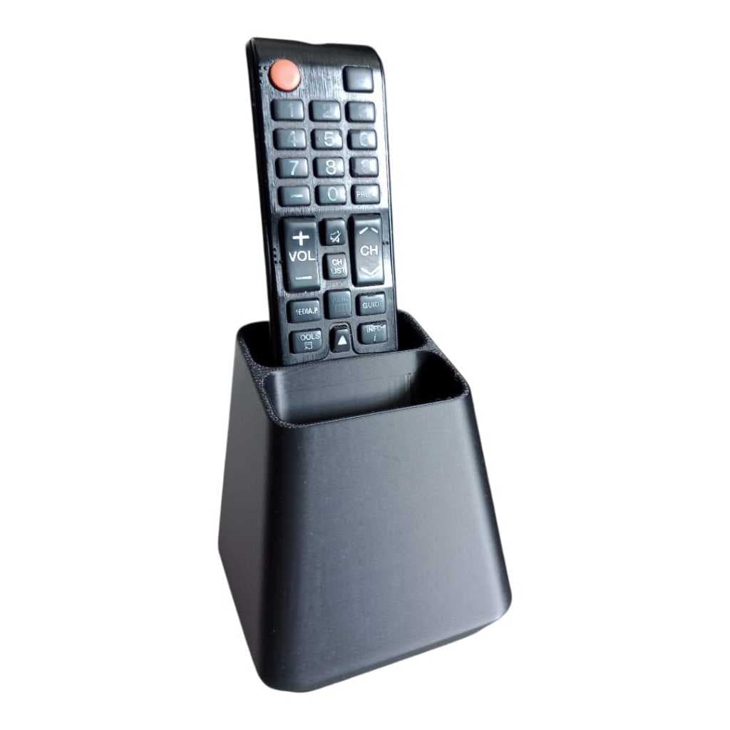 Suporte Duplo Para Controle Remoto Mesa Organizador Impressão 3D