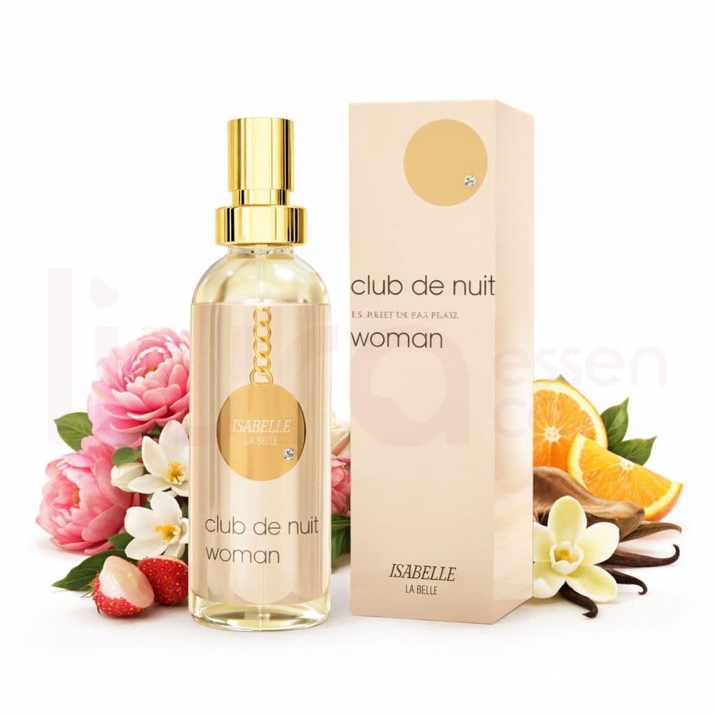 Perfume Arabe Club de Nuit Woman EDP 15ml - Isabelle la Belle Perfume para Bolso