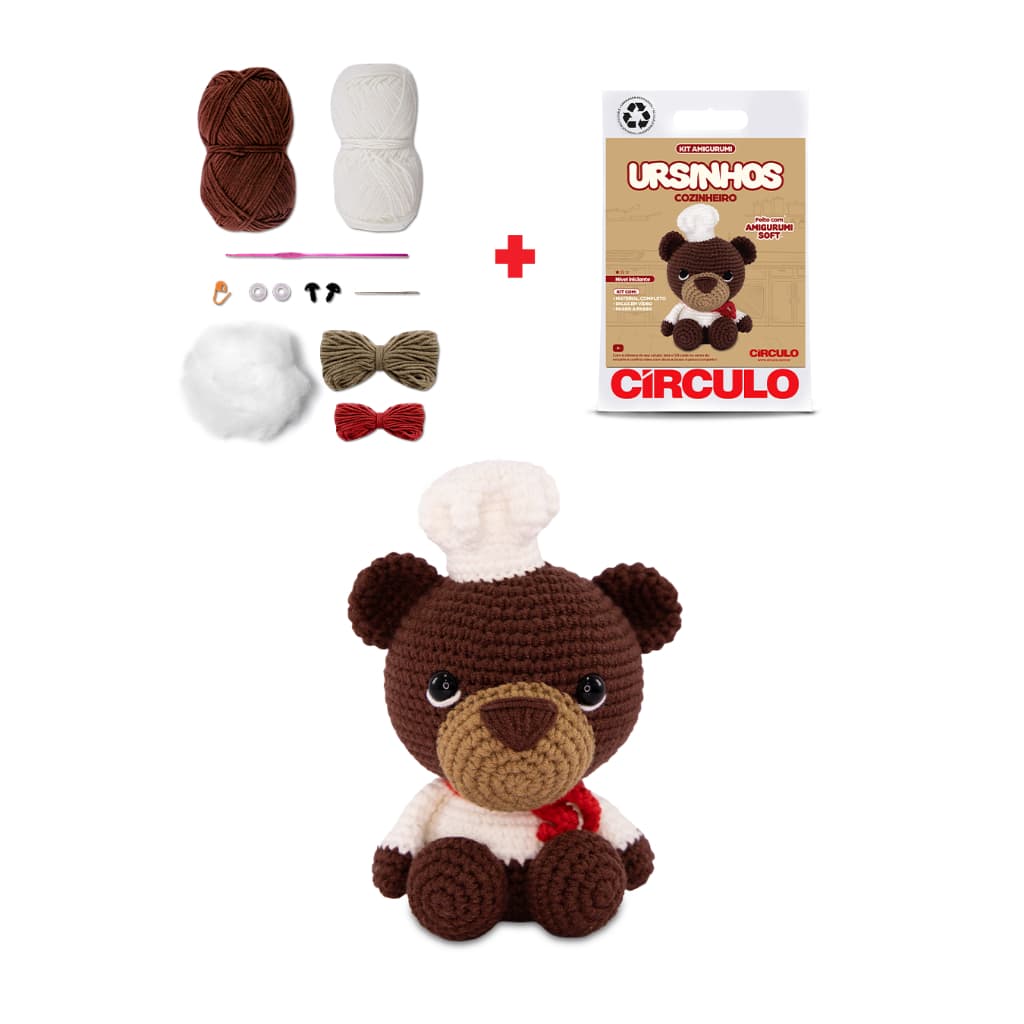 Kit Amigurumi Círculo Completo –  Faça Você Mesmo