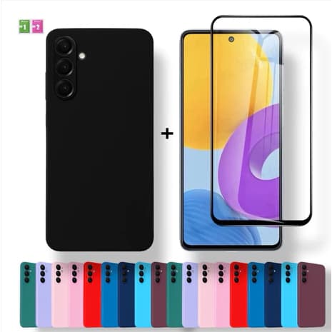 Kit Capinha + Película Galaxy A16 Capinha Anti Impacto Samsung Proteção Premium