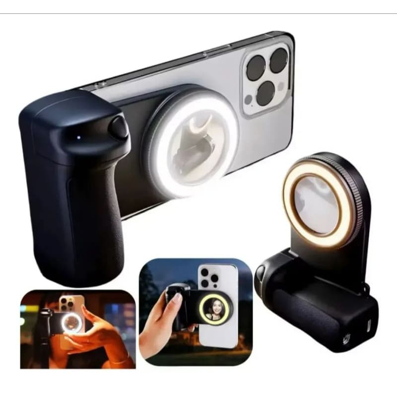 Luz de Selfie Magnética Para Celular Ring Light MagSafe Tomate MLG-197