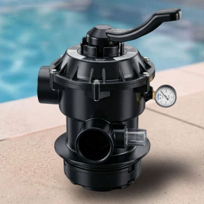 Válvula Cabeçote Para Filtro De Piscina 6 Vias Completa Alliance