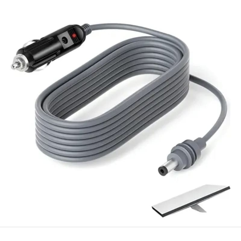 Cabo De Alimentação Veicular Starlink V2 5m Plug Acendedor 12v/24v Alta Qualidade